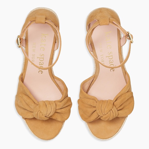 Kate Spade Tianna Bow Wedge Sandals - Picture 2 of 6
